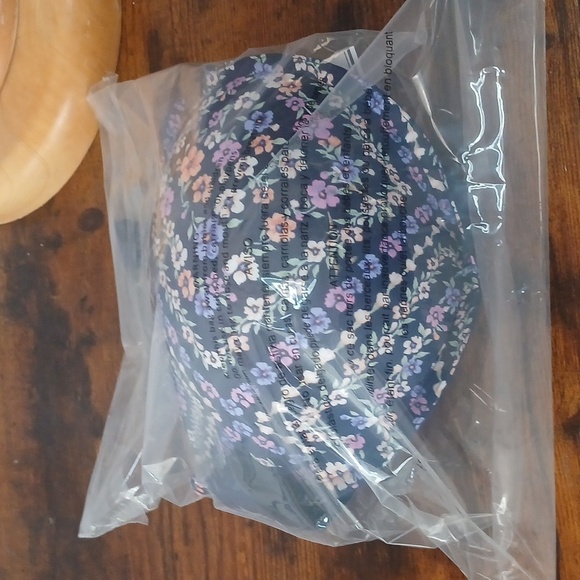 FIRM $$%" Nwt Victoria's Secret Love Pink 36 DD Blue Geometric Push-Up Bra - Picture 10 of 10